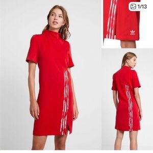 Adidas Originals Danielle Cathari Mock Neck Dress Size S